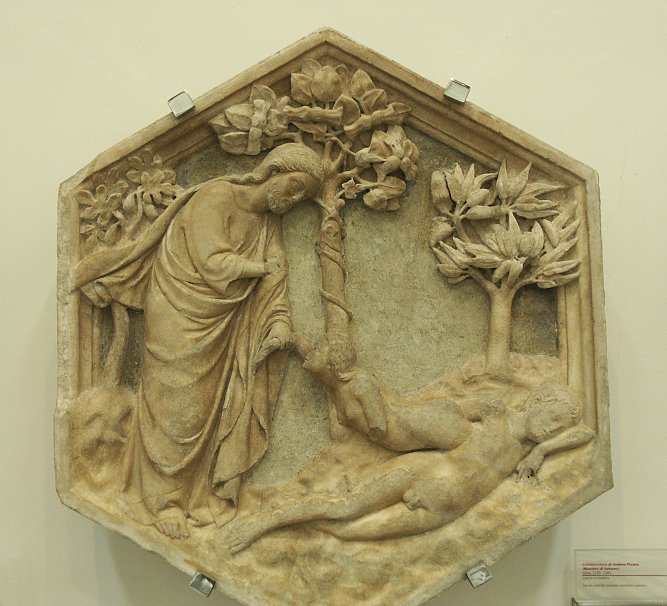 Creation of Adam, from the Campanile